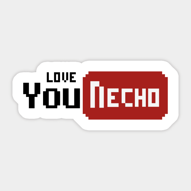 Necho Sticker by AksarART